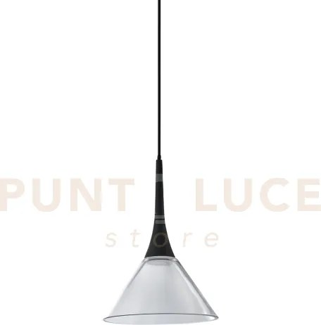 Cocktail sospensione in metallo colore trasparente 1 luce 3000k 7w ...