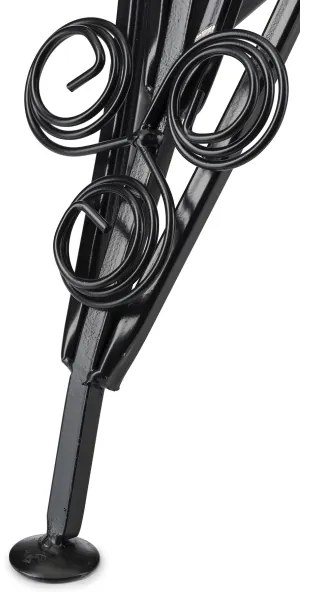 Portafiori 47x43 cm nero