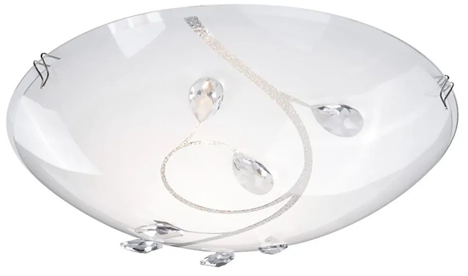 GLOBO 40404-1 - Plafoniera BURGUNDY 1xE27/60W/230V