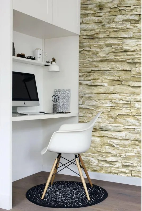 Fotomurale ESTA Mattone, beige 186X280 cm