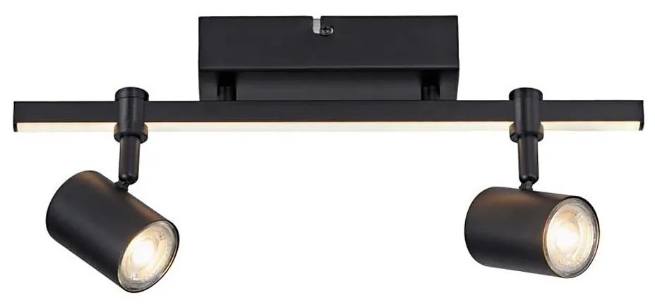 Paul Neuhaus 6524-18 - Faretto LED BARIK 2xGU10/4,5W/230V + LED/5W