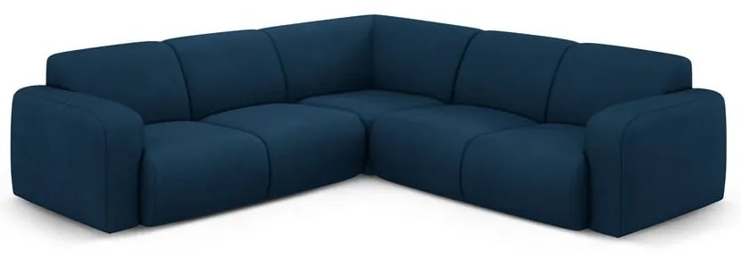 Divano angolare blu scuro (angolo variabile/ a L) Molino - Micadoni Home