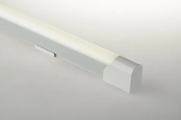 Sotto pensile led t8 alluminio 18w 1700lm 4000k 120x2,8x3,9cm