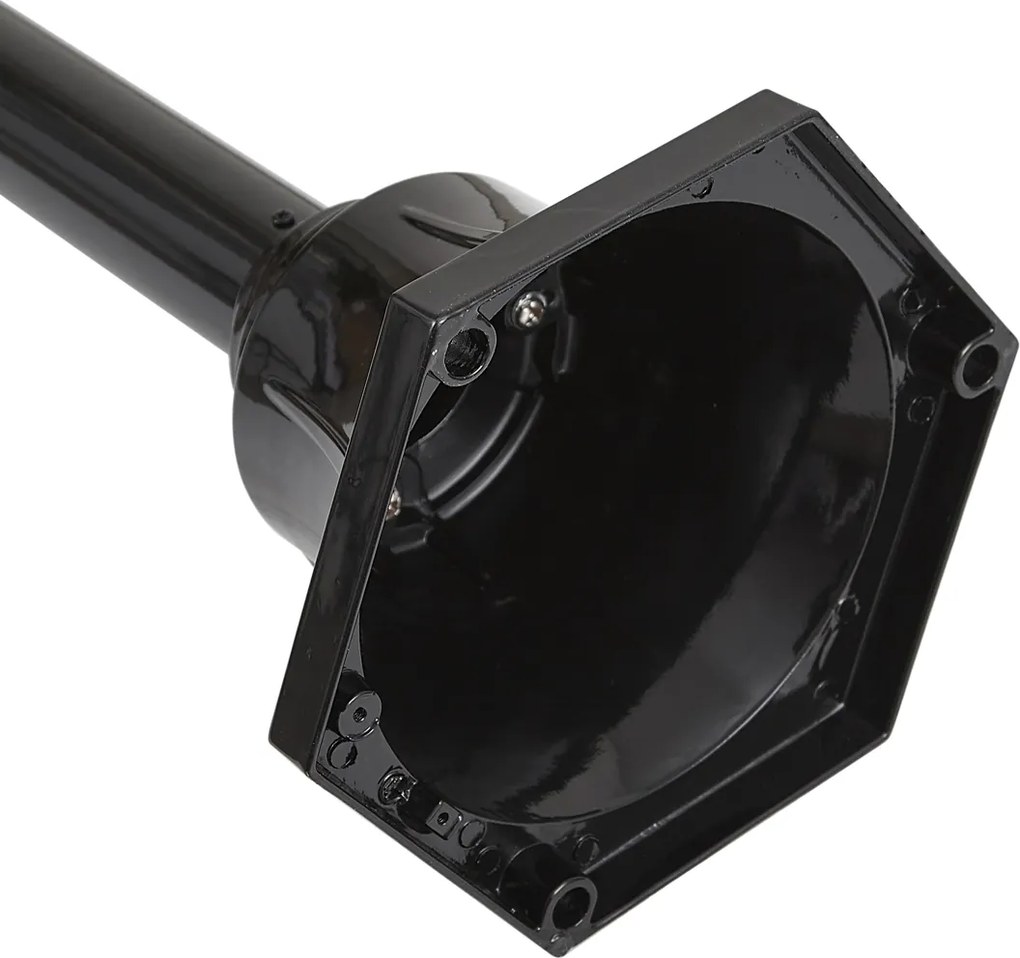 Lampada da esterno moderna nera con rame 235cm 3 luci IP44 - Monaco