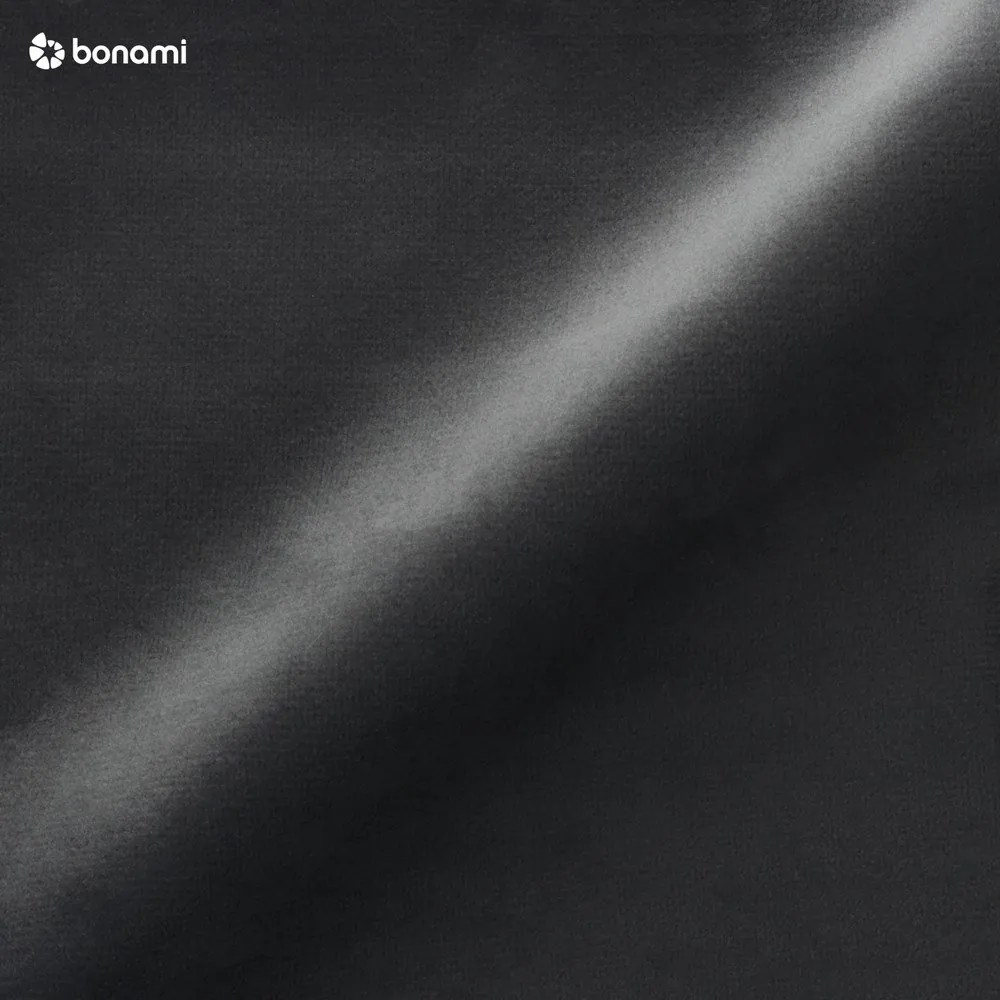 Divano angolare in velluto grigio scuro, angolo sinistro Bali - Cosmopolitan Design