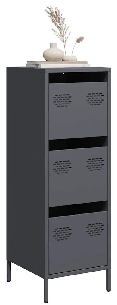 Credenza Antracite 39x35x103,5 Cm Acciaio /