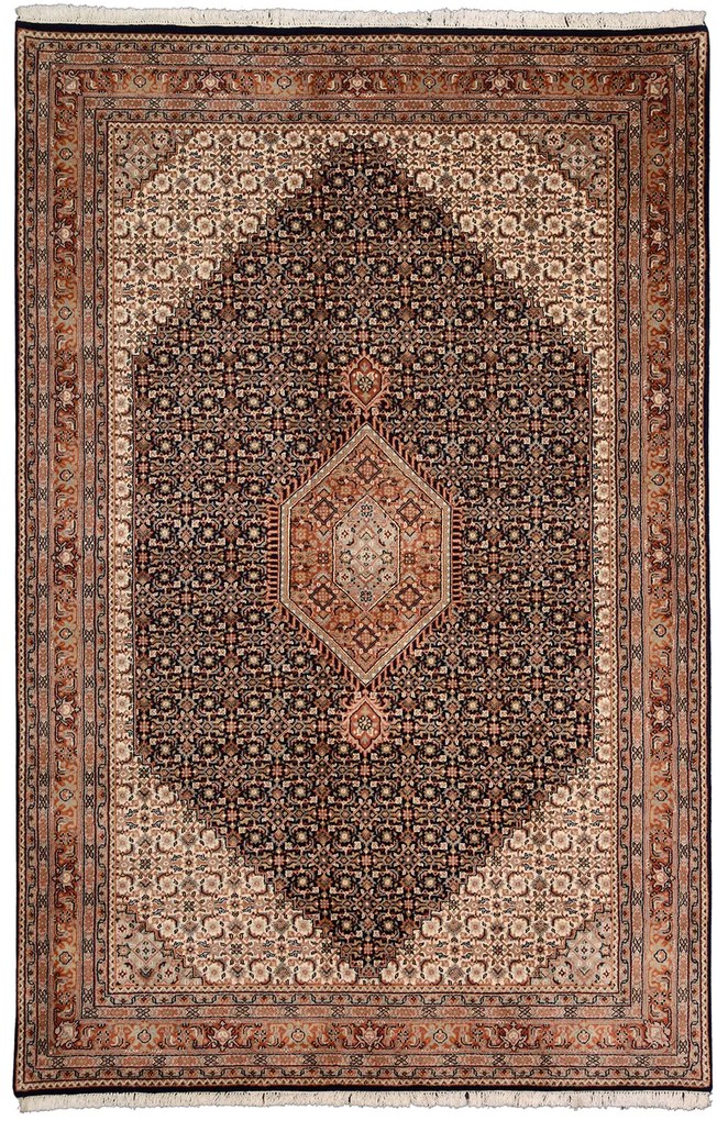 Bidjar Tappeto orientale 300 x 200 Beige (Indian) Annodato A Mano
