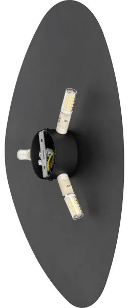 Applique STONE 3xG9/8W/230V 37x49 cm nero