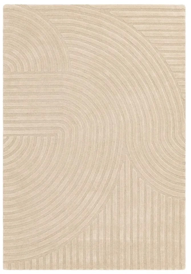 Tappeto in lana beige 160x230 cm Hague - Asiatic Carpets