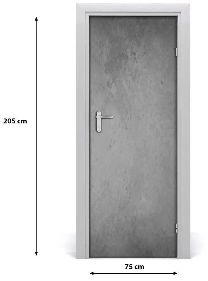 Adesivo per porta Sfondo concreto 75x205 cm