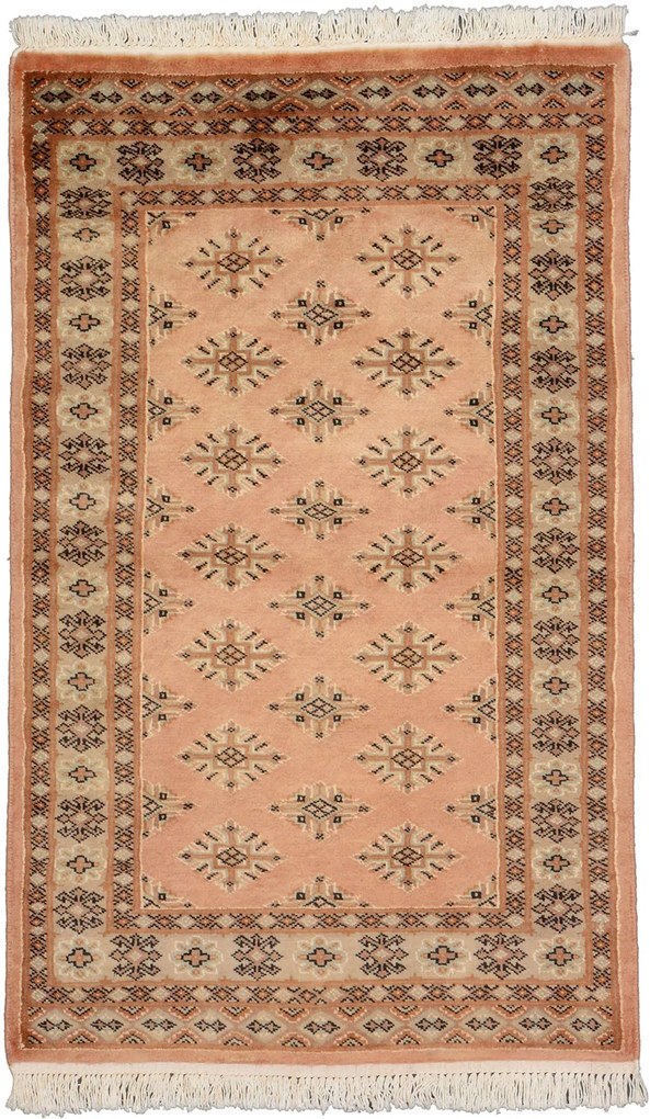 Bokhara Tappeto orientale 120 x 80 Beige (Pakistan) Annodato A Mano