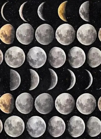Tapete Moon Phases von MINDTHEGAP - WP20066