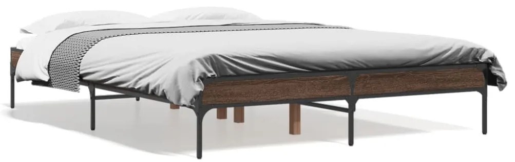 Giroletto Rovere Marrone 140x190cm İn Legno Multistrato Metallo /