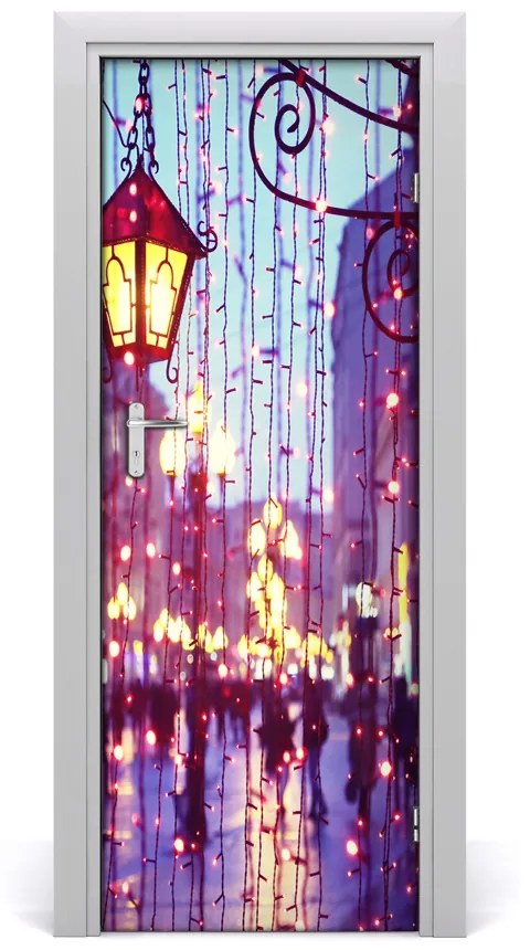 Rivestimento Per Porta Luci in citt? 85x205 cm