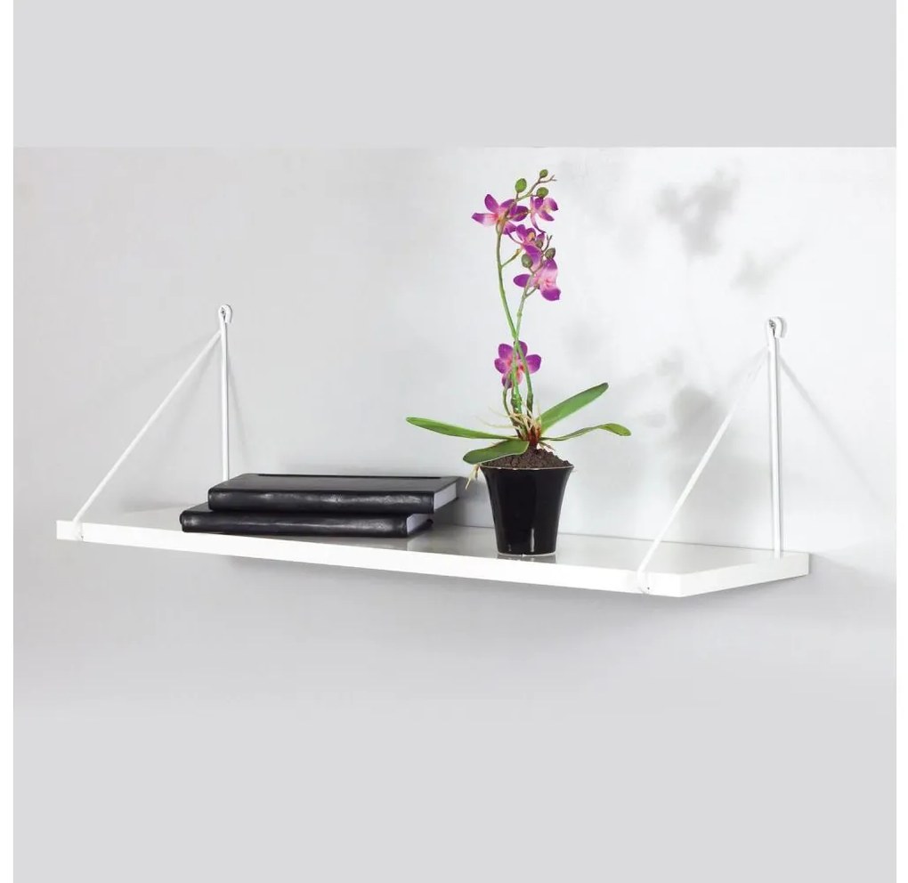 Scaffale a muro ARMONI 20x72 cm bianco