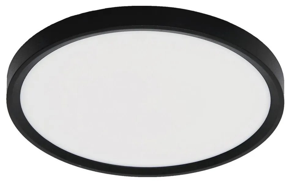 Fulgur s-42587-Plafoniera LED con sensore NOMY-S 24W/230V 3000/4000/6000K IP40 nero