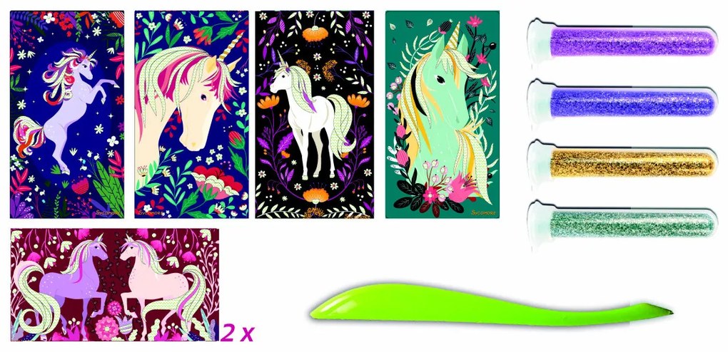 Artissimo – Glitter - Unicorni