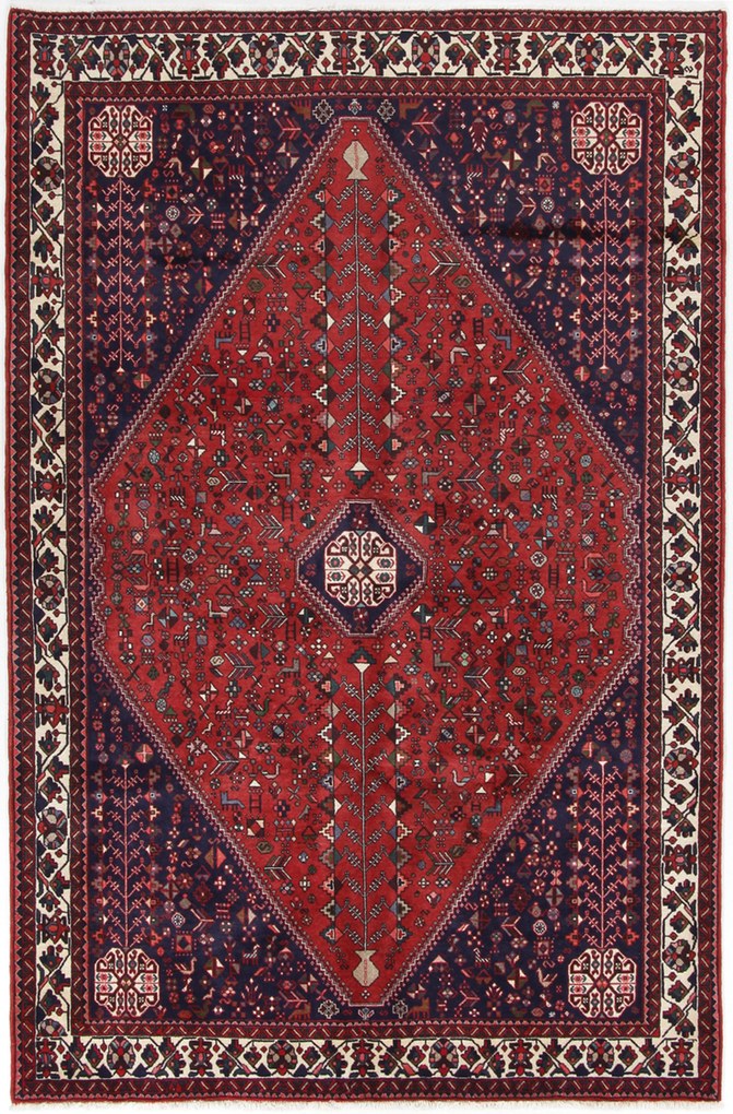 Abadeh Tappeto 250 x 170 (Iran) Annodato A Mano