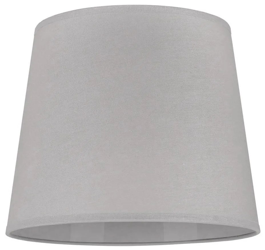 Duolla - Paralume per lampada da tavolo CLASSIC M E27 diametro 24 cm grigio