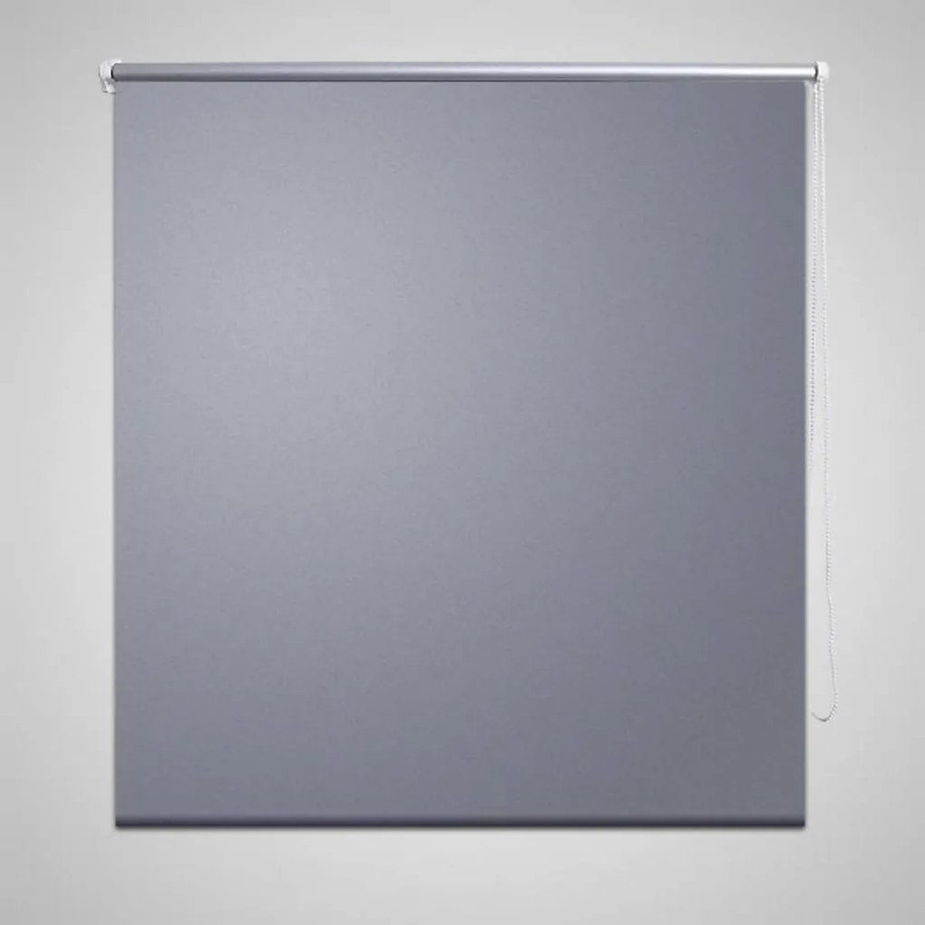 Tenda A Rullo Oscurante 160 X 230 Cm Grigio /