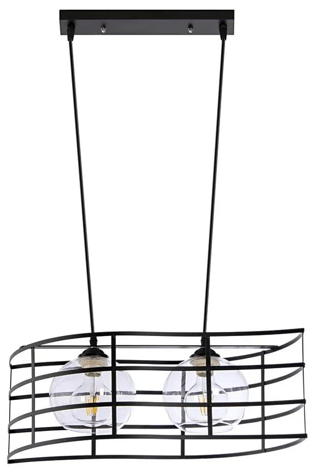 Lampadario a sospensione con filo 2xE27/60W/230V