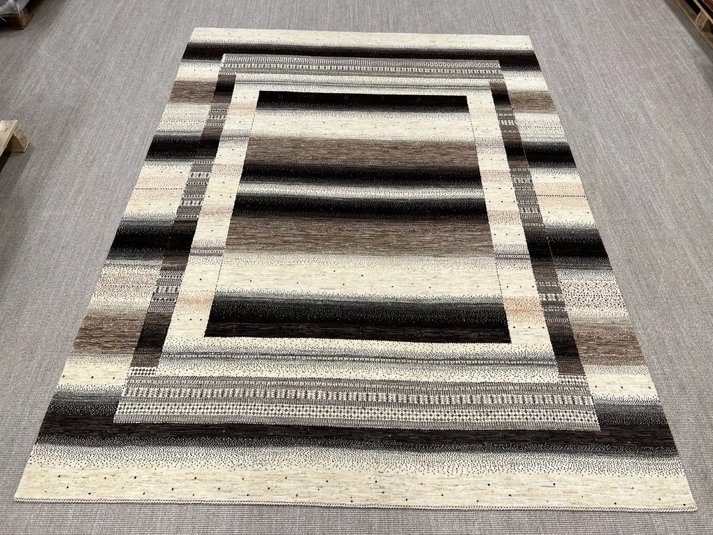 Loribaft Tappeto persiano 350 x 260 Beige (Iran) Annodato A Mano