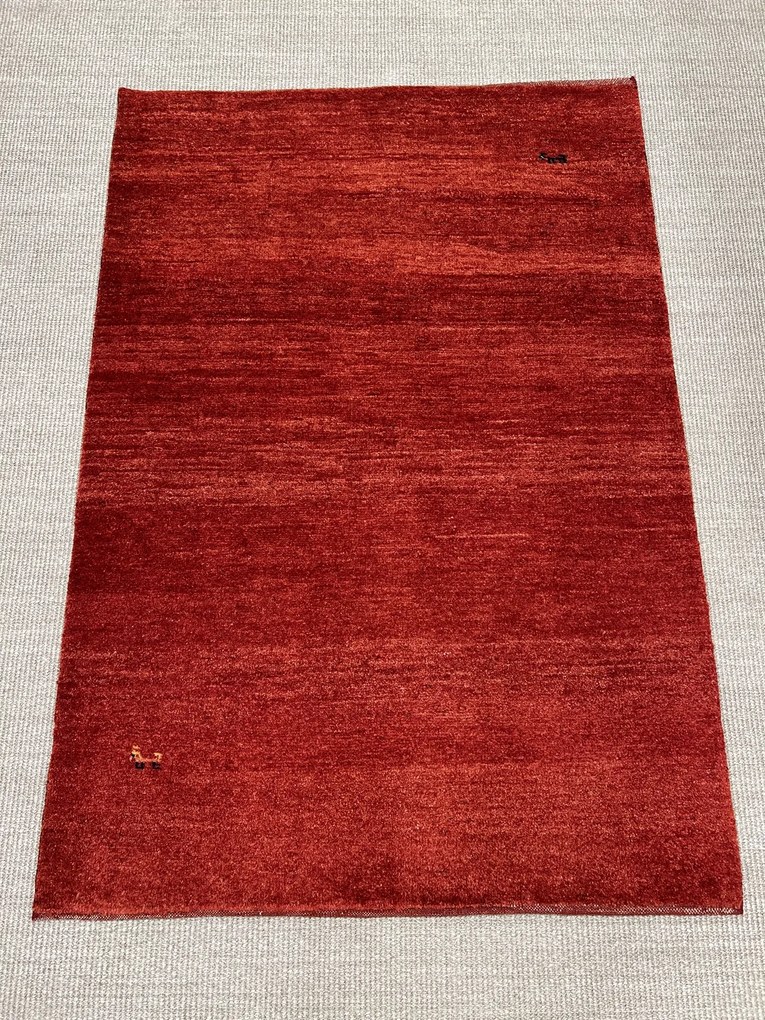 Gashguli Tappeto 140 x 100 Rosso (Iran) Annodato A Mano