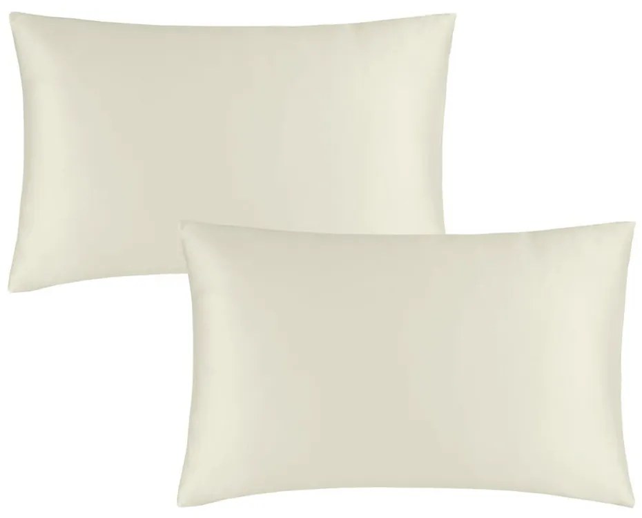 Federe per cuscino in set in raso di seta 2 pz 75x50 cm Silky Soft – Catherine Lansfield