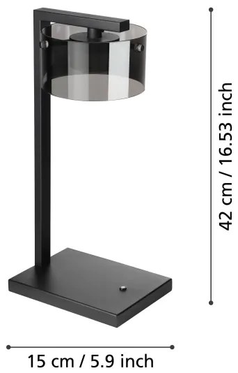 Eglo 39877 - Lampada da tavolo LED dimmerabile COPILLOS 1xLED/7,2W/230V