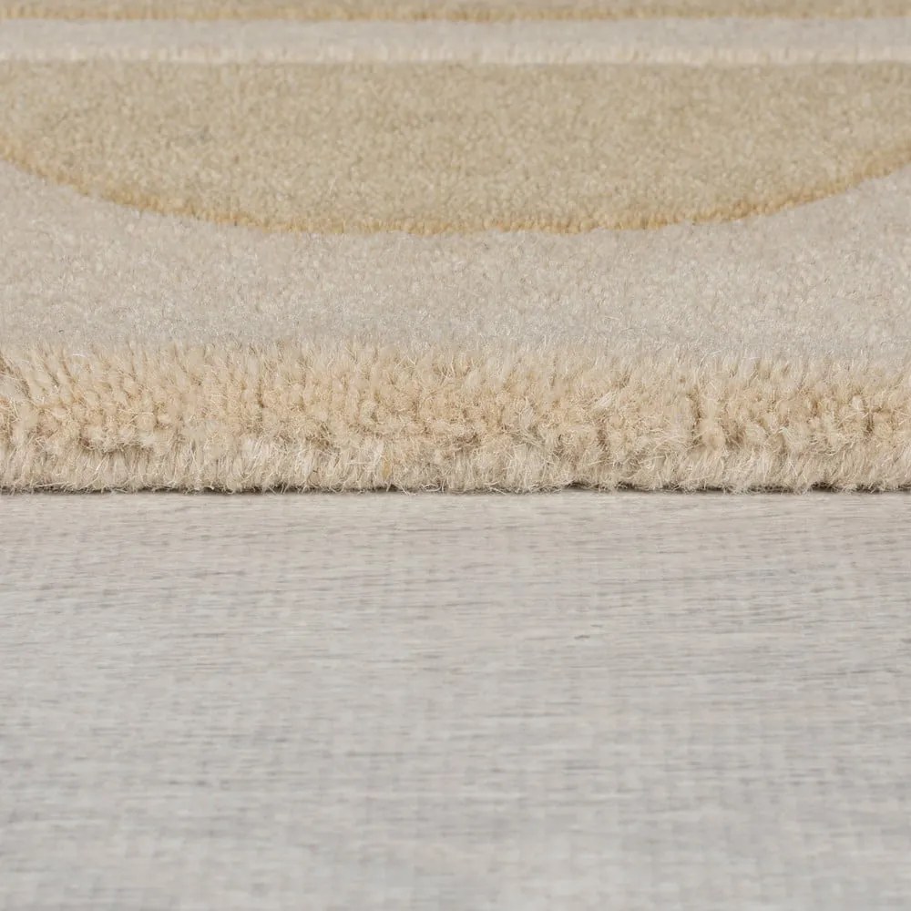 Tappeto in lana colore naturale 120x170 cm Lois - Flair Rugs