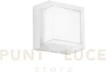 Applique led block bianco quadrato 15w 1880lm cct 3000 e 4200 e 650...