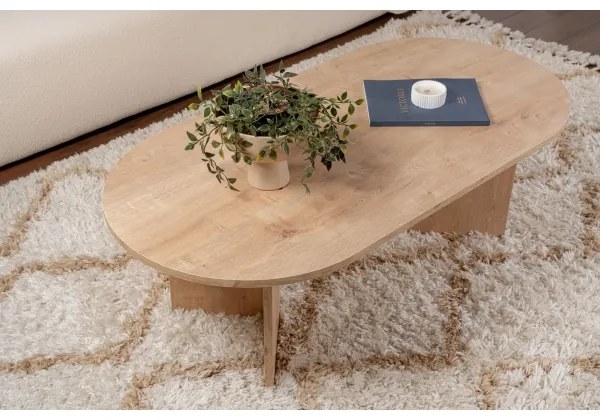 Tavolino da salotto NEL in rovere