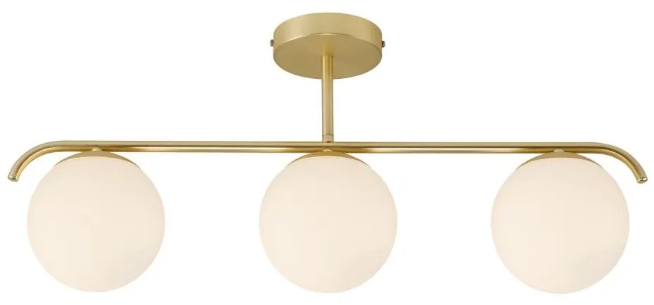 Nordlux - Lampadario a sospensione con supporto rigido GRANT 3xE14/25W/230V oro