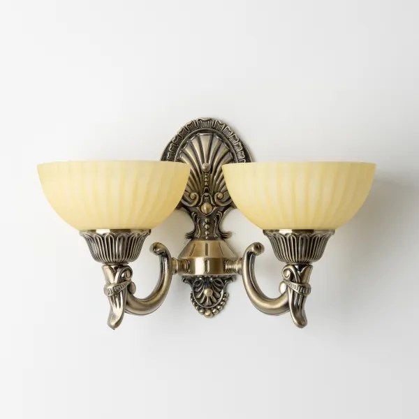 Brilagi - Applique CLASSIC 2xE27/60W/230V ottone