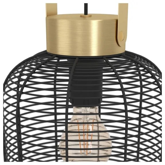 Eglo 43963 - Lampadario a sospensione con filo ROUNDHAM 1xE27/40W/230V diametro 22 cm