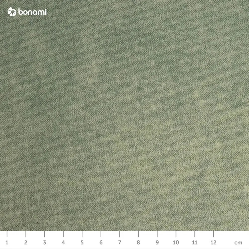 Letto matrimoniale imbottito verde con griglia 200x200 cm Tulsa - Ropez