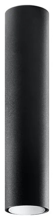 Sollux SL.1002 - Faretto LAGOS 1xGU10/10W/230V 40 cm nero