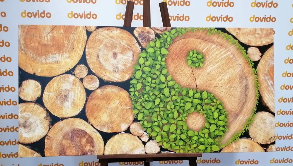 Stampa su tela – Yin e Yang in eco design