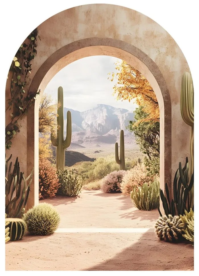 Dipinto su vetro 70x100 cm Cancun – Styler