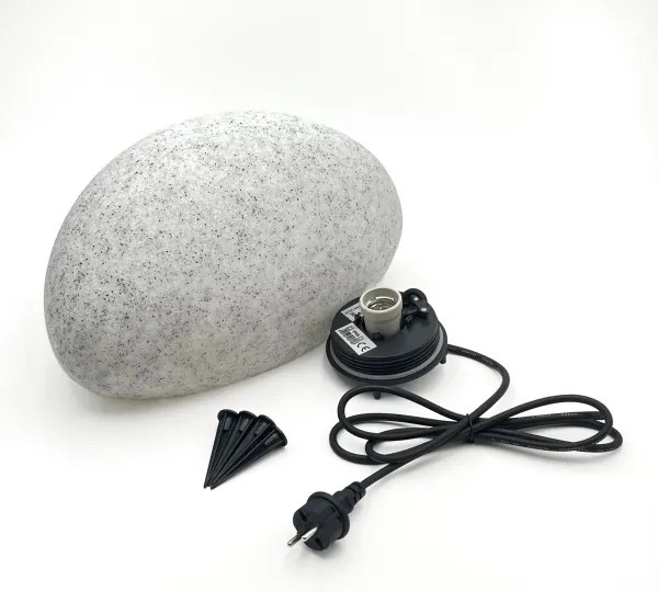 Lampada decorativa da esterno LUMISTONE 1xE27/15W/230V IP65 Ø 38 cm