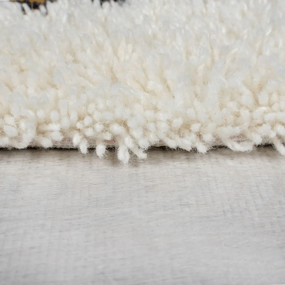 Tappeto in lana tessuto a mano color crema 200x290 cm Moroccan Fes - Flair Rugs