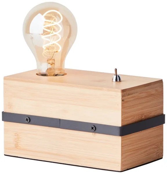 Brilliant - Lampada da tavolo BENNY 1xE27/40W/230V bambù