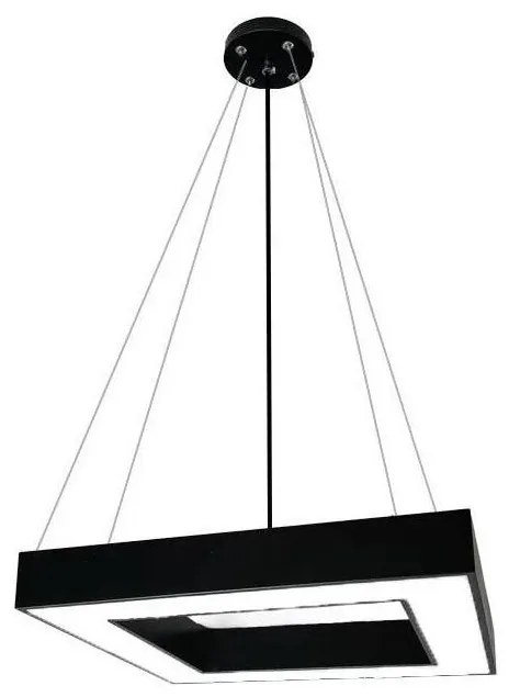 Lampadario LED a sospensione con filo LED/40W/230V 4000K 60x60 cm