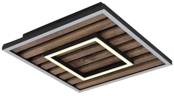 Globo 67345D - Lampada LED da soffitto WOODY LED/18W/230V 3000K 30x30 cm