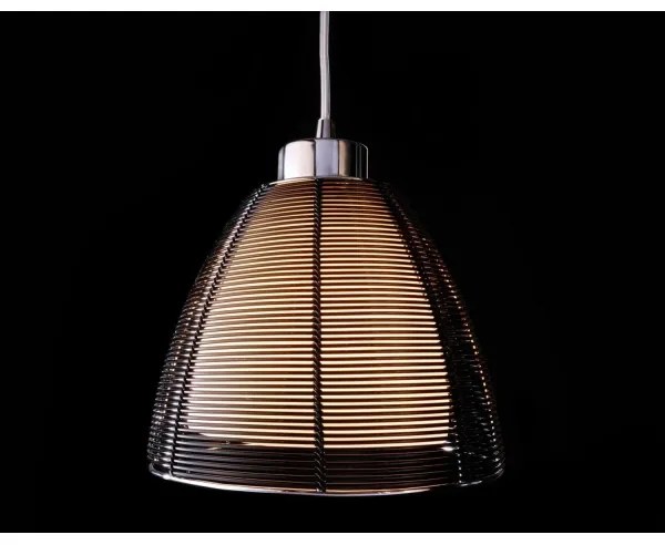 Deko-Light 342026 - Lampadario a sospensione con filo FILO 1xE27/60W/230V diametro 19 cm nero