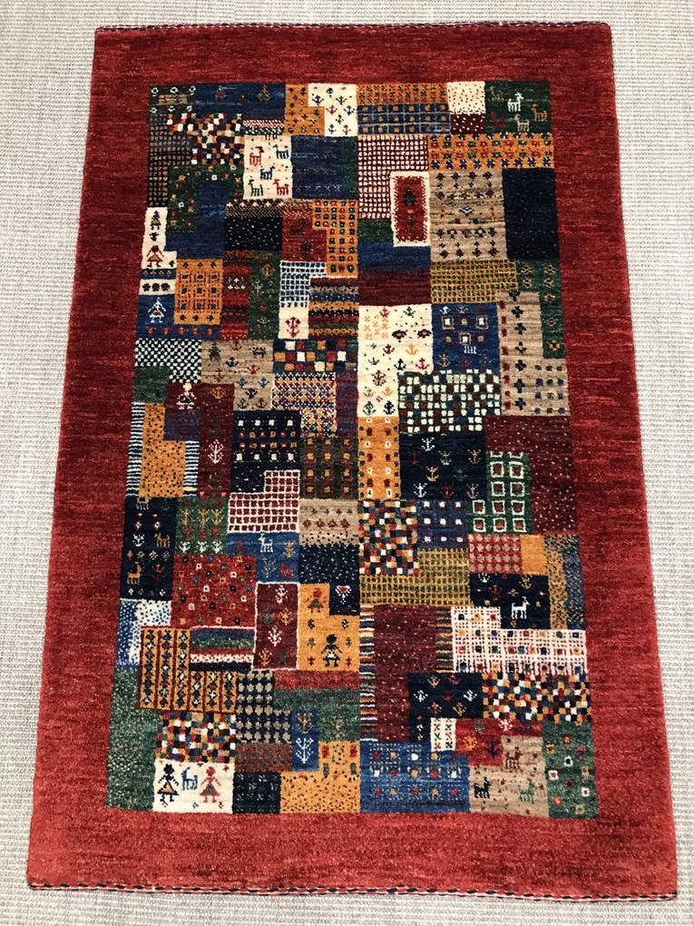 Loribaft Tappeto persiano 80 x 120 (Iran) Annodato A Mano