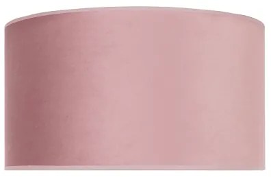 Duolla - Plafoniera ROLLER 1xE27/15W/230V diametro 40 cm rosa/oro