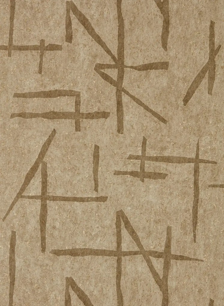 Harlequin Carta da parati Dolmens - Sandstone/ Gold