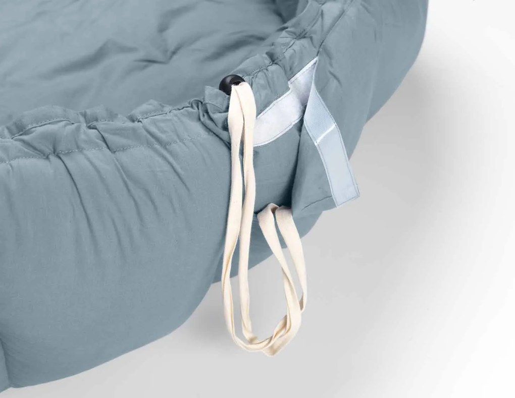 Play&Go Bloom nido per bambini Organic Dusty Blue