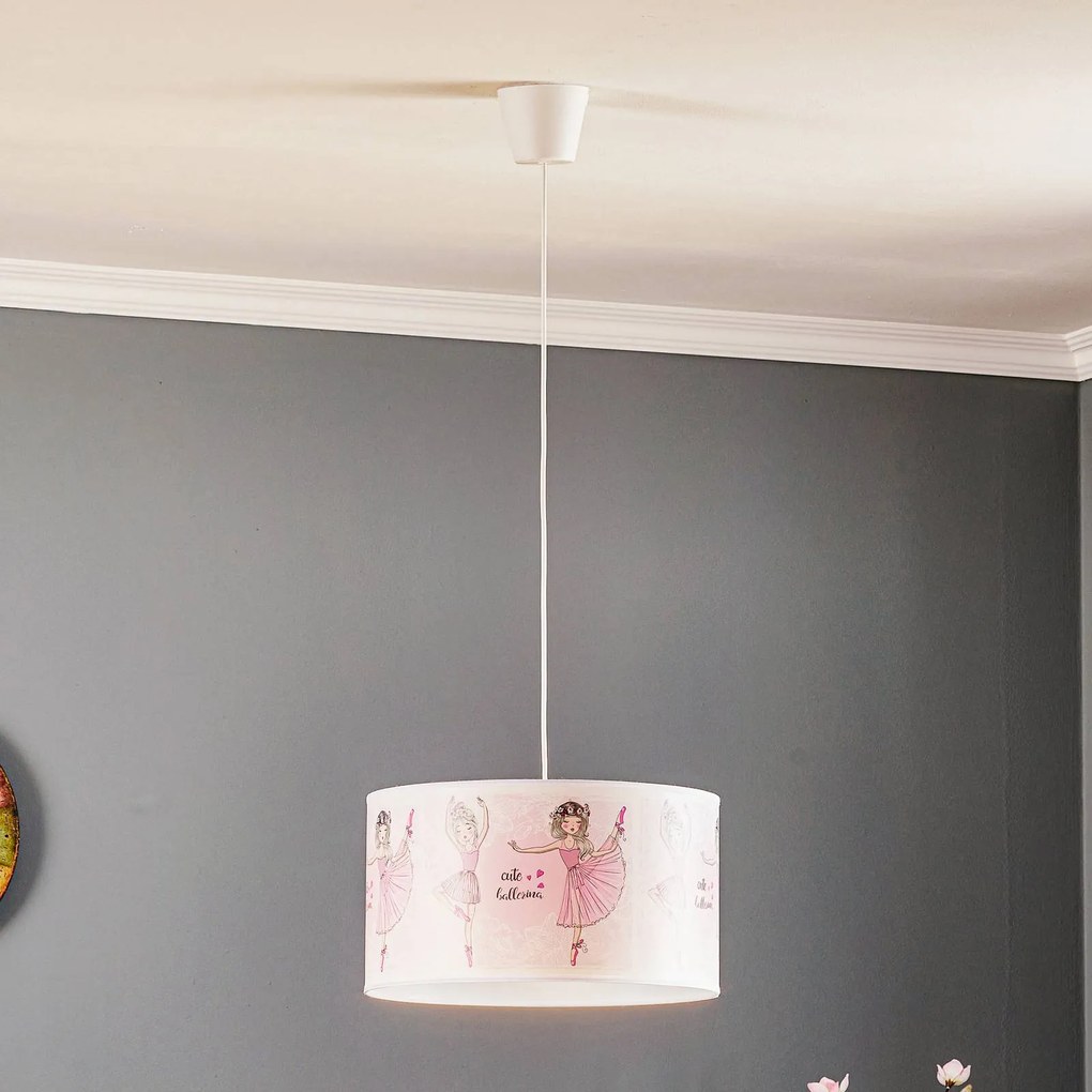 Duolla Lampada a sospensione Print M con ballerine